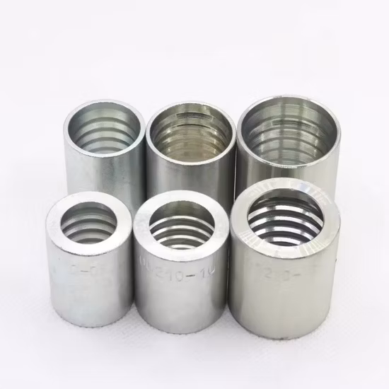 Ferrule for SAE 100 R2at/En 853 2sn No Skiving Hydraulic Hose Ferrules