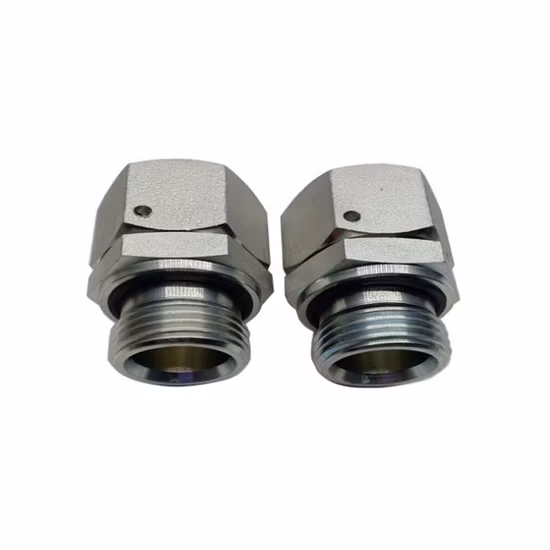 High Quality Nipple Fitting Bsp Threaded Plug Hydraulic Hose Adaptor